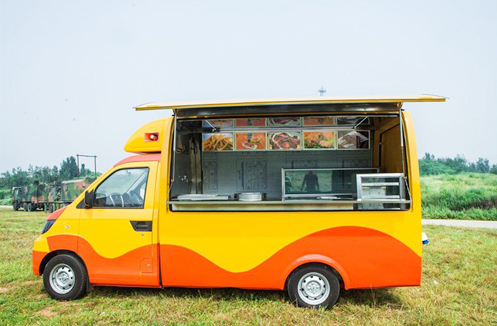 Mga kalamangan ng mga electric food truck