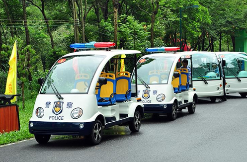 Maliit na electric law enforcement patrol car, maligayang pagdating sa pag-customize