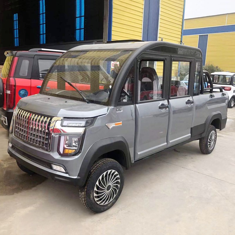 Double row low speed electric truck