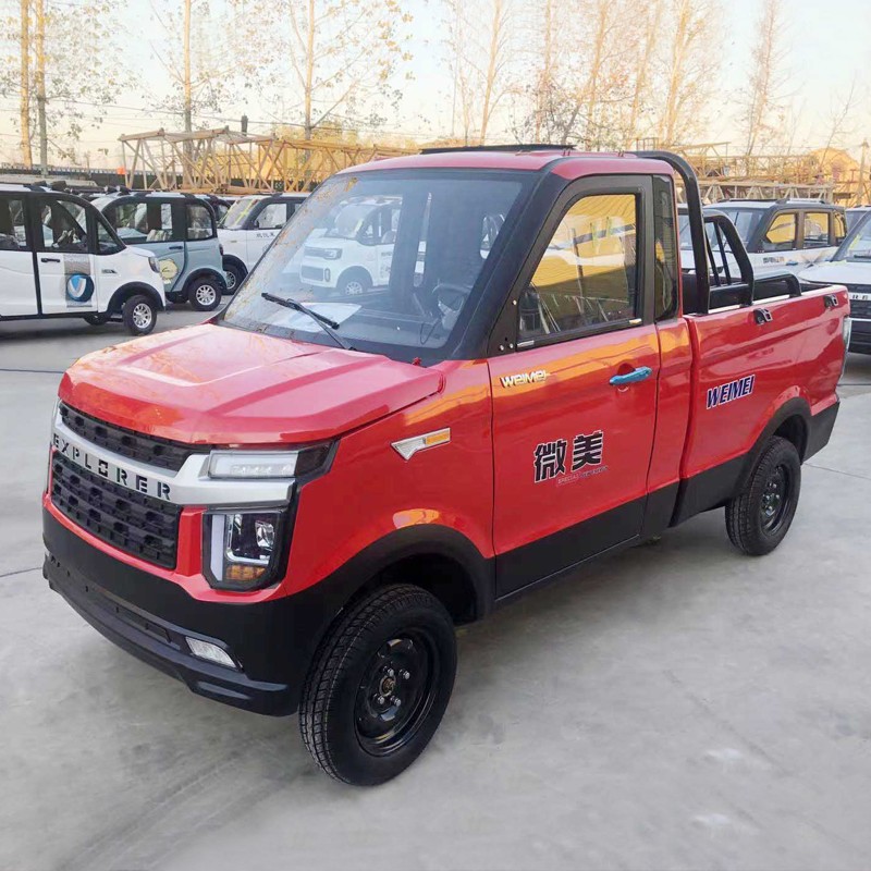 Double-seater low speed electric family van