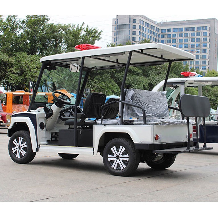 Electric law enforcement patrol vehicle