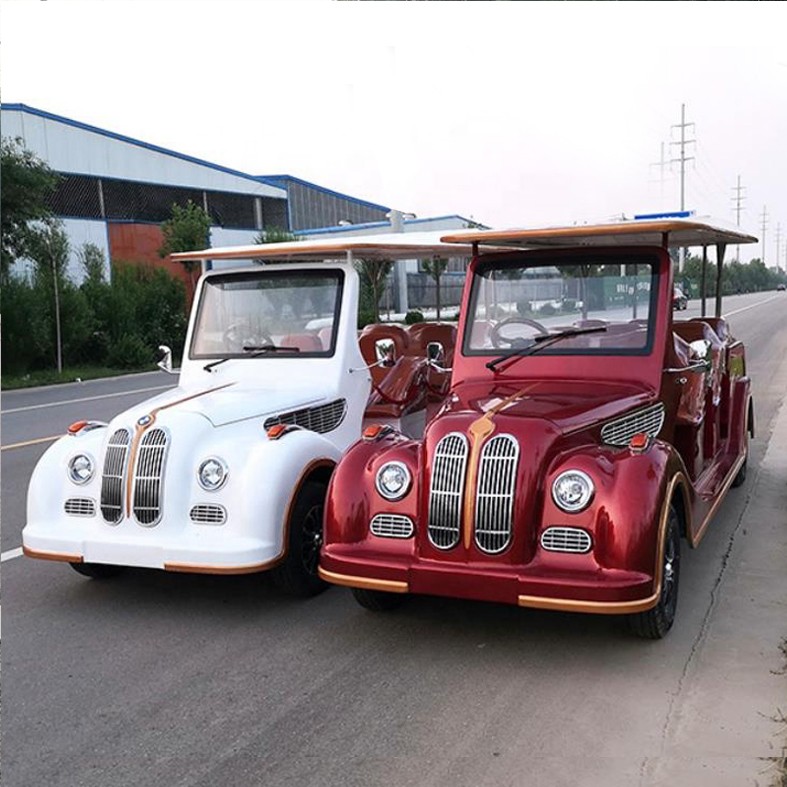 Marangyang electric car classic na kotse